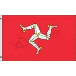 Isle of Man Manx große 3 X 5ft Landesflagge Banner .. große Qualität Neu