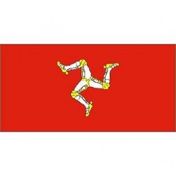 eagle emblems f2053 flag-isle Of Man (2ftx3ft) .