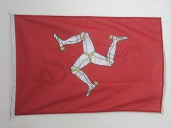 bandeira náutica da ilha de Man 18 '' x 12 '' - manx - bandeiras inglesas 30 x 45 cm - banner 12x18 pol para barco