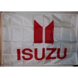 NEUES isuzu Flaggenbanner 3-1 / 2 'x 2-1 / 2' Gas Oil Car Automobillogo