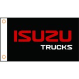 Автомобиль флаг на заказ флаг автомобиль isuzu баннер 3x5ft 100% полиэстер