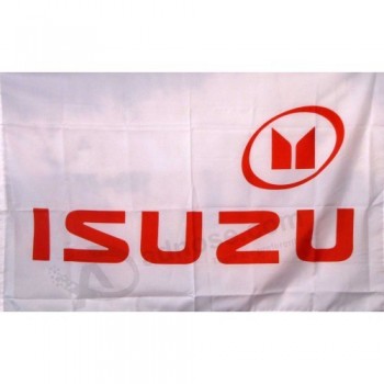 Großhandel benutzerdefinierte hochwertige Isuzu Logo Autolot Flagge