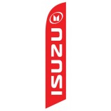 kundenspezifische hochwertige isuzu Flagge mit irgendeiner Größe