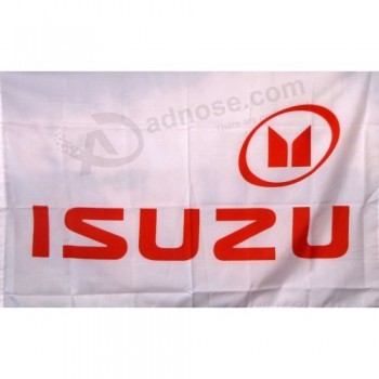 Großhandel benutzerdefinierte hochwertige Isuzu Logo Autolot Flagge