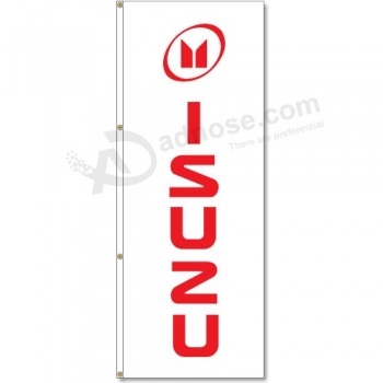 3x8英尺垂直isuzu徽标标志