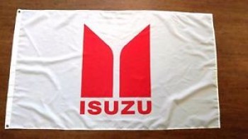 dettagli sulla Nuova bandiera Bandiera banner per auto da corsa per bandiera isuzu 3ft x 5ft 90x150cm