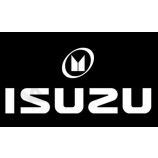 Isuzu Motors Black 3'x5' Flag Banner