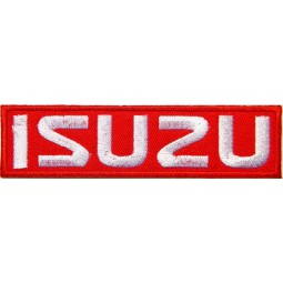 Isuzu Motor Logo Sign 트럭 밴 픽업 Car Racing Patch Iron에 아플리케 자수 T-shirt Jacket 마치 남자들 한복 선물 by Surapan