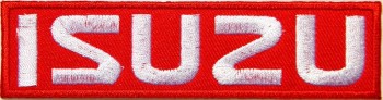 Isuzu motor logo sign truck Van pickup Car racing parche de hierro en apliques camiseta bordada chaqueta traje de regalo por surapan