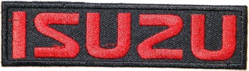 Isuzu motor logo teken truck Van pickup Autoracen patch ijzer op applique geborduurde t-shirt jas kostuum cadeau DOOR surapan