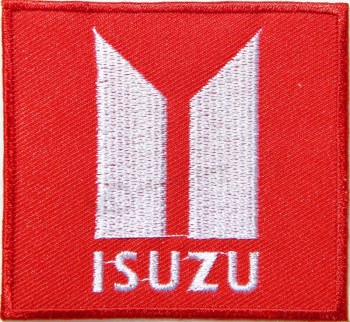 Isuzu logotipo do motor sinal caminhão Van pickup remendo de corridas de carros de ferro em applique bordado camiseta jaqueta presente personalizado por surapan