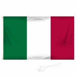 wholesale cheap custom italy national polyester flag