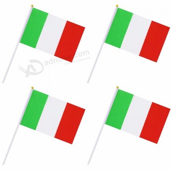 국제 축제 스포츠 이벤트 이탈리아 폴리 에스터 국가 문자열 플래그