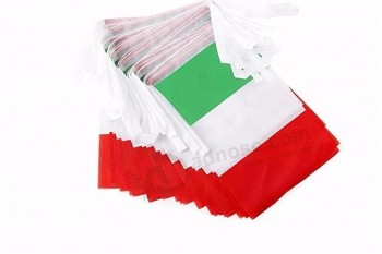 bandera de cadena mini italia bandera del empavesado italiano