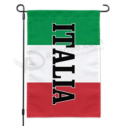 dekorative Polyester-Gartenitalienerflagge im Freien