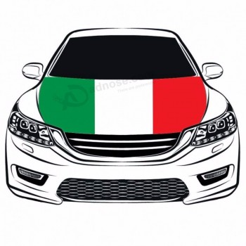 Großhandel Italien benutzerdefinierte Auto Haken Abdeckung Flagge