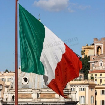 Italien-Weltlandesflagge mit hoher Qualität