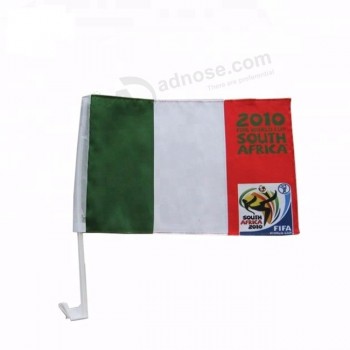 venta al por mayor poliéster personalizado impreso italia bandera del coche