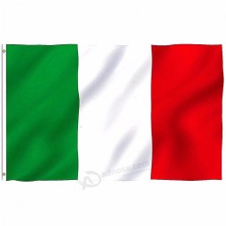 Hot wholesale italy national flag 3x5 FT 90x150cm banner- vivid color and UV fade resistant - italy flag polyester