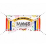 custom design digitaal druk reclame vinyl banner, pvc flex banner gebruikt op straat voor promotie