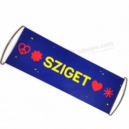 billige custom design werbung hängen scroll banner