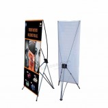 high quality customized 2 roll Up banner hand flag /advertising equipment aluminum mini roll up banner