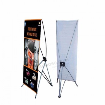 alta qualidade personalizado 2 roll Up banner mão bandeira / equipamento de publicidade de alumínio mini roll up banner
