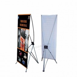 hohe qualität angepasst 2 rollen oben banner hand flagge / werbung ausrüstung aluminium mini rollen oben banner