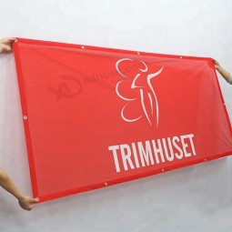 Stoff Banner Zeichen Werbung Beach Flag Mesh Polyester Banner