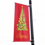 Publicidad exterior de alta calidad PVC vinilo calle poste colgando banner publicidad banner