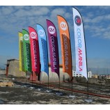 2019 goedkope gemaakte vlaggen outdoor promotionele vlaggen en banners reclame aangepaste vlag gedrukt veer banner