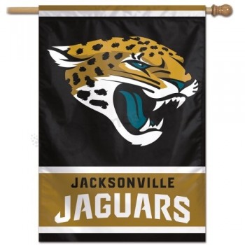 Hersteller benutzerdefinierte Jaguare Banner 28 x 40 Haus Flagge