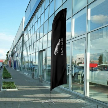Jaguar Einzelhandel Feder Flagge für Autohäuser