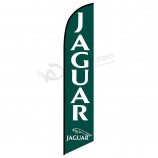 Custom best quality Jaguar feather flag with any size