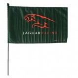 Jaguar F1 Racing flag with pole