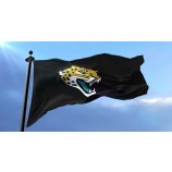 Jacksonville Jaguars Flag, American Football Stock