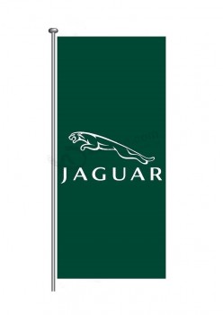 флаг ягуара зеленый с высоким качеством