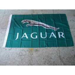 kundenspezifische Jaguarflagge für Autoshow