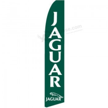 bandera de plumas de concesionario jaguar