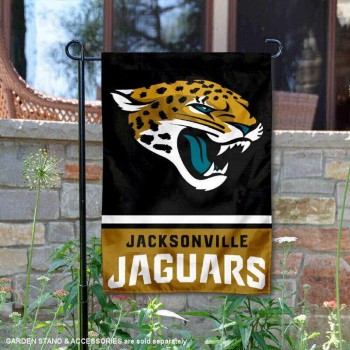 wincraft jacksonville jaguars bandera de jardín de doble cara