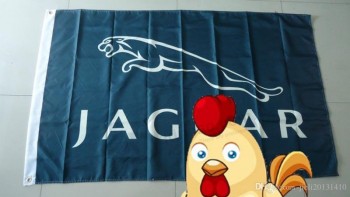 Jaguar Fahne, Jaguar Banner, 90x150cm groß, 100% Polyster, Bintang 100% Polyester 90 * 150cm