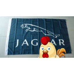 jaguar vlag, jaguar banner, 90x150cm maat, 100% polyster, bintang 100% polyester 90 * 150cm