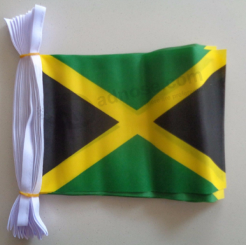 bandeira de bunting promocional do país jamaica