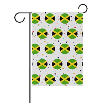 Custom Jamaica Garden Flag Polyester Jamaica Yard Flags