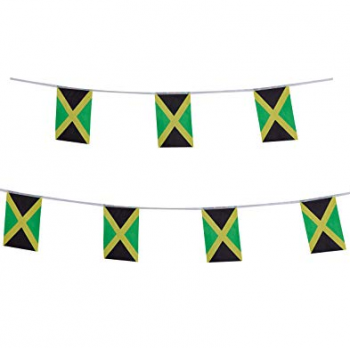 屋外装飾ジャマイカ文字列旗布フラグ