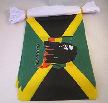 Decorative Jamaican Jamaica String Bunting Banner Custom