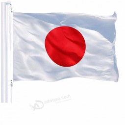 Hot selling 3x5ft large digital printing banner polyester japan national flag