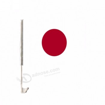 baixo preço promocional personalizar bandeira da janela de carro do japão