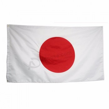 日本の安い卸売3x5ftsポリエステル旗