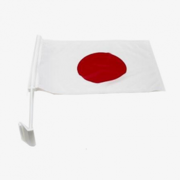日本車の窓の旗/日本車の旗